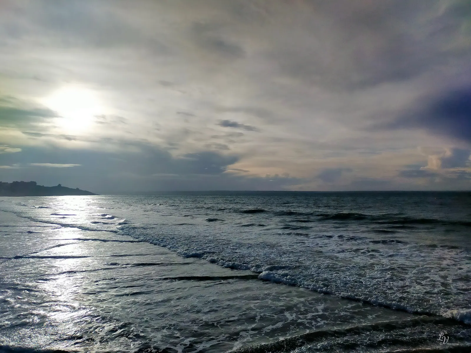 Mer coucher de soleil