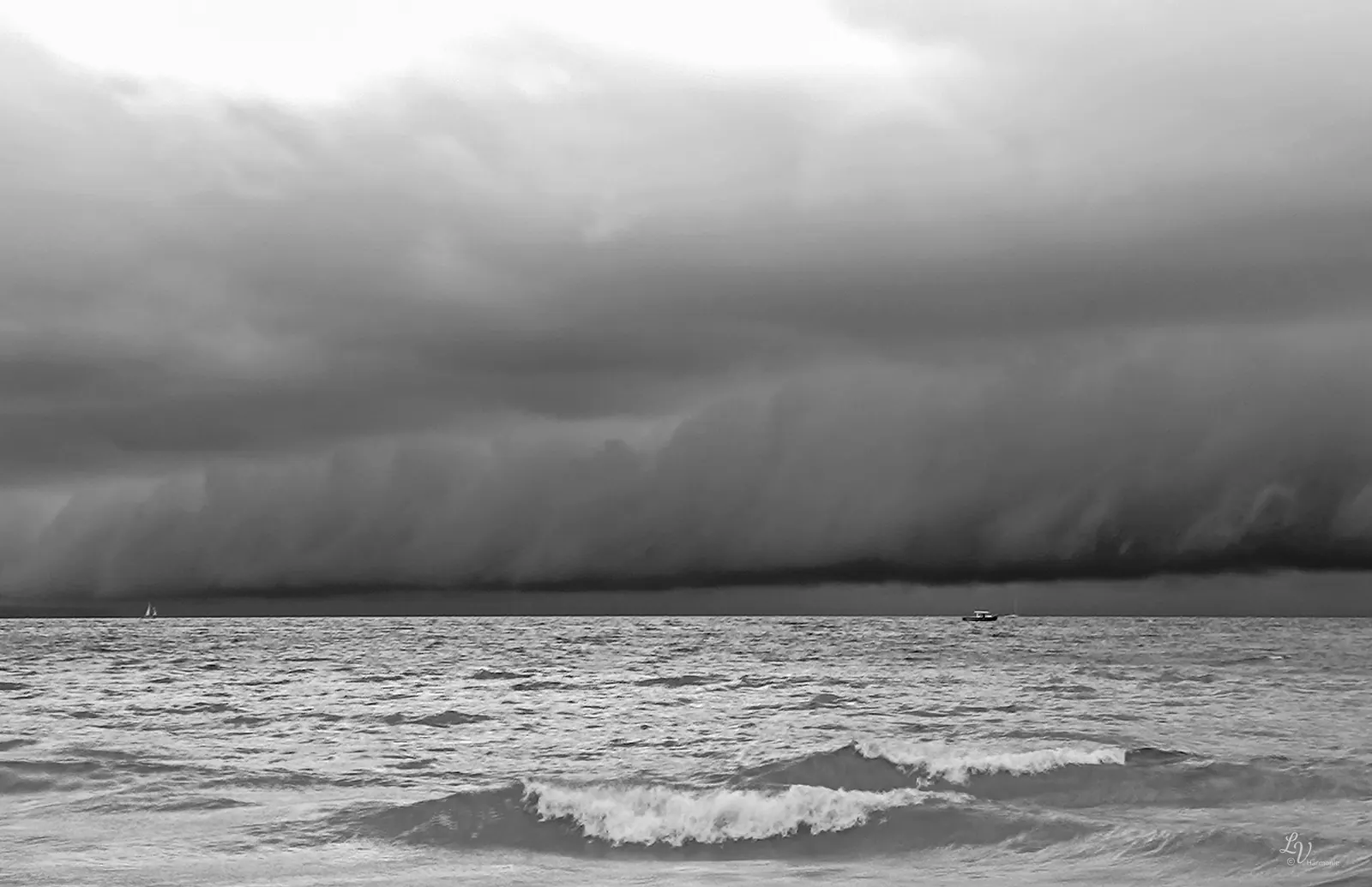 Tempete du ciel Val André, Pléneuf-Val-André